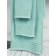 Terry towel Bio-Textiles, 380 gr, size 50x90 cm, green color