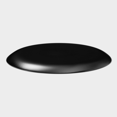 Dining plate luminarc cottage black, d = 25 cm, glass, black-4