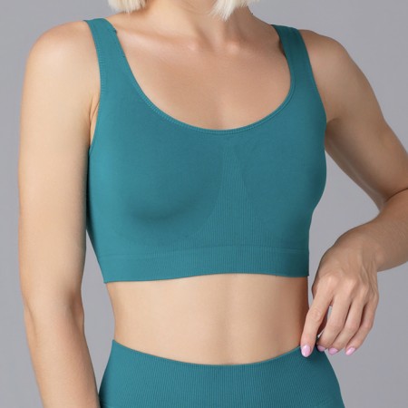Top female, turquoise color, size 42-46 (S-M)-1