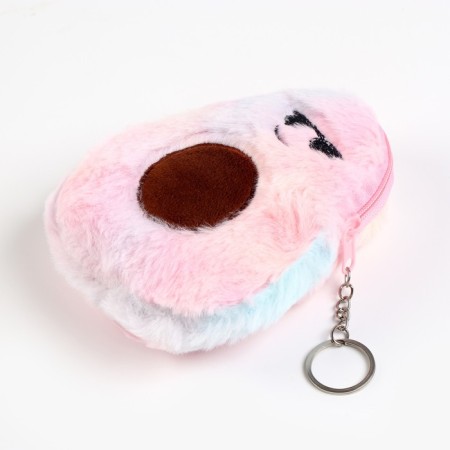 Soft wallet "Avocado" on a key fob, 14 cm, species mix-3