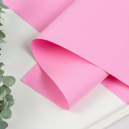 Foamiran 1 mm 60x70 cm, pink