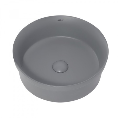 ABBER Bequem AC2103MG shell, 400x400x140 mm, gray, matte-2