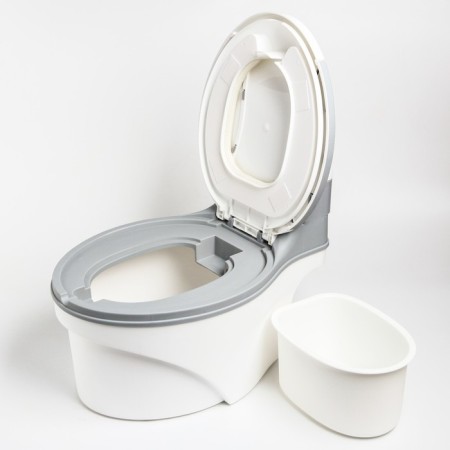 UNITAZ pot, white/gray color-5