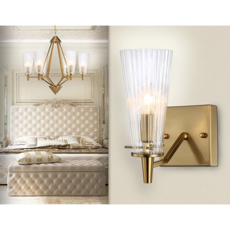 Wall lamp Ambrella Light, Traditional, TR3236, 1HE14, Brass color-2