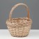 Basket "Berry Bully", No. 1, Dodno = 12 cm, Dopt = 20 cm, h = 12/25 cm, manual weaving, vine