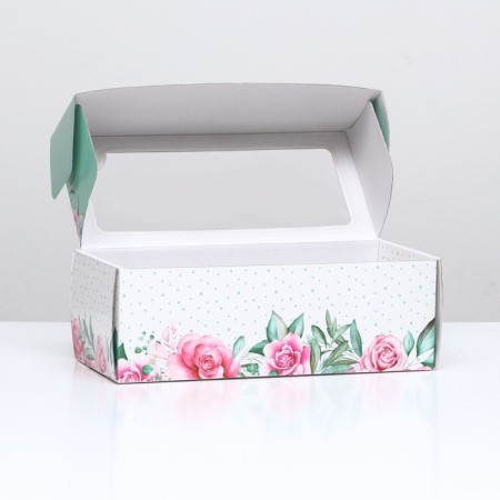 The box is self -assembly, with the window, "Let your eyes shine with happiness" 16 x 35 x 12 cm set 5-2