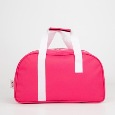 Female sports bag, textura, average size, pink color-3