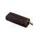 Key of zipper, length 14 cm, brown color