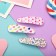 Invisibility for Herty hair (set 6 pcs) hearts and ice cream, 5.5 cm, mix
