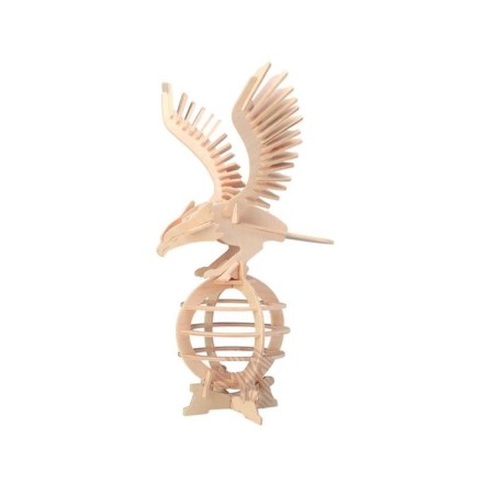 3D-model team wooden miracle-brown "eagle"