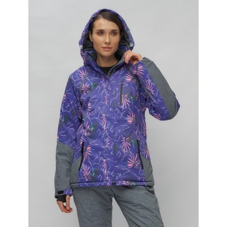 Ski suit, size 46, purple color-24