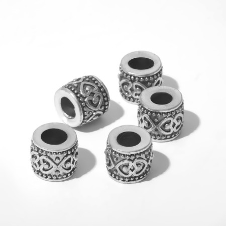 Separation "Scandinavia" of the heart, color black silver-1