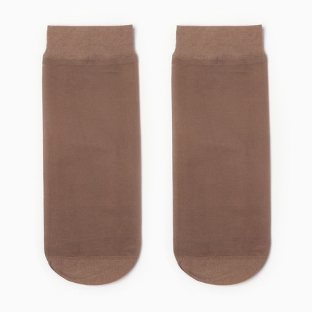 Women's socks 30 den (2 pairs), cappuccino color, size 36-39