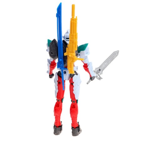 Robot "Warrior-Guardian", mobile details, color mix-6