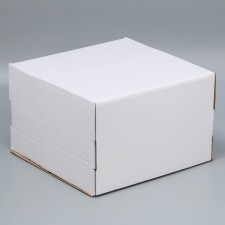 Cake box, confectionery packaging, “white” 29 x 29 x 19 cm
