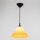 Susage "cone" 1x15W E27 Model: BR 00269 Black/yellow 25x25x15cm