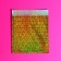 Package Gift holographic with sticky tape, "Starry sky", 10x10+2 cm