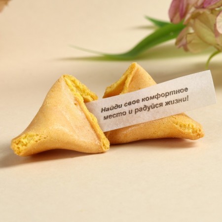 Cookies with a prediction “Gift from the bottom”, 8 pcs-1