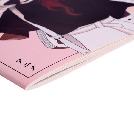 Universal diary for grades 1-11, "Anime Girl", soft cover, 40 sheets-2