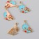 Decor for creativity Metal "School" enamel mix 2.6x1.8 cm