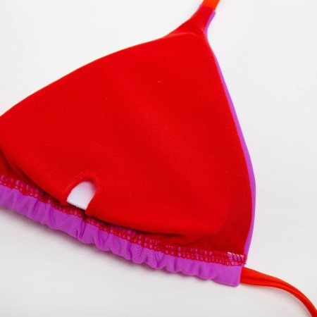 Swimsuit female separate minaku color orange/lilac, size 46-7