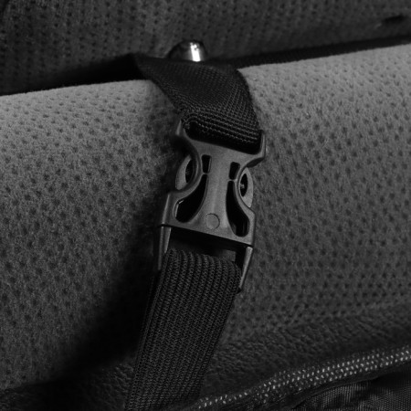 Organizer on the back in the trunk of 7 pockets, oxford quilted, mesh, black