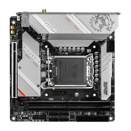 MSI MSI MSI B760i Edge WiFi SOC-1700 Intel B760 2XDDR5 Mini -itx AC`97 8ch (7.1 103396