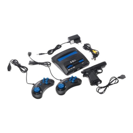 Dendy Vakker Game Console, 8-bit, 300 games, 2 gamepads, light pistol