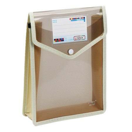 Folder-convert on the A5, 500 MKR button, with extension, vertical, pocket for business cards, mix-1