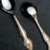 Tablespoon “Troika”, h = 19 cm, thickness 2 mm, local nitride titanium coating, silver color