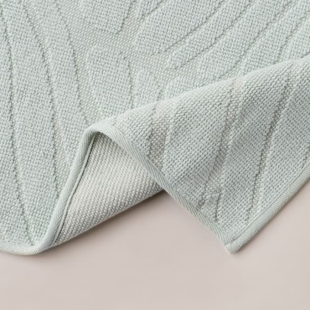 A set of mats for the bathtub "Orta", size 50x60 cm, 60x100 cm, turquoise color-3