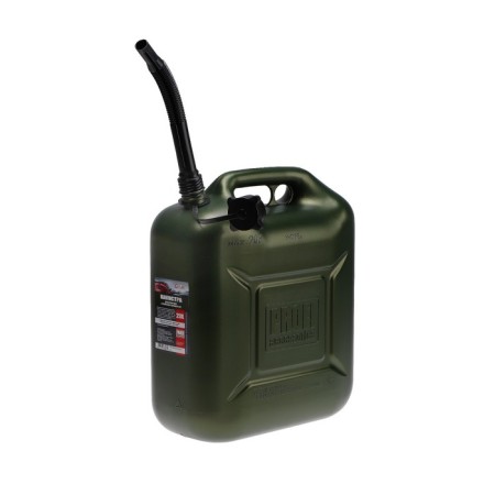 3ton Profi canister, green for fuel + cover and watering can, 20 liters-3
