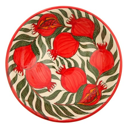 Suditsa Rishtan ceramics "Grenates", 23 cm-1