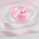 Satin tape, 20 mm × 23 ± 1 m, pastel-pink color No. 43