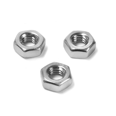 GAKE GAKKA, hexagonal, DIN934, stainless steel A2, M4, 100 pcs