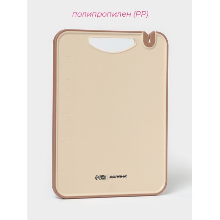 Defense board with a choride of the Dolyan, 29.7 × 22.3 × 0.8 cm, plastic, beige-1