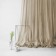 Tulle "Story", size 300x270 cm, cappuccino color