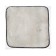 Front seat, artificial fur, size 48 x 48 cm, white