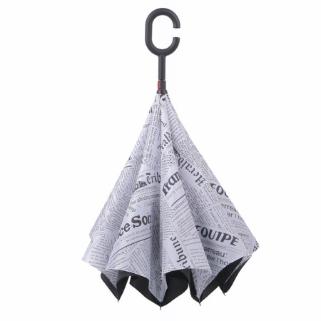 Umbrella - on the contrary, "inscription", mechanical, 8 spokes, r = 53 cm, color mix-8