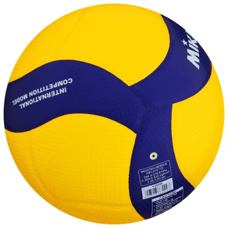 Volleyball ball Mikasa V300W, microfiber, glued, 18 panels, p. 5-9
