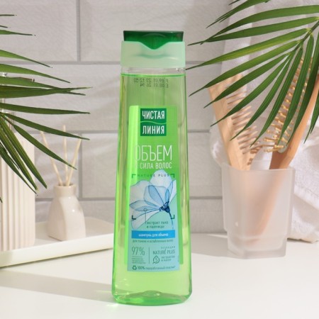 Hair shampoo Pure Line “Volume and Strength”, 400 ml-4