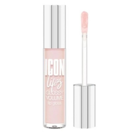Luxvisage icon lips lip gloss, with volume effect, tone 501 Baby Pink, 3.4 g