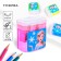 Plastic sharpener with container, double, mix, cold heart