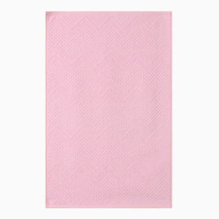 Terry “pattern” towel, powder color, 50x80 cm, cotton, 450g/m-1