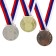 Medal for application, 2nd place, silver, d = 5 cm
