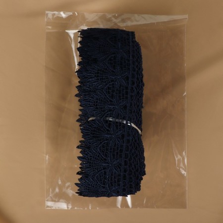 Hypure lace, 49 mm × 11 ± 1 m, dark blue color-2