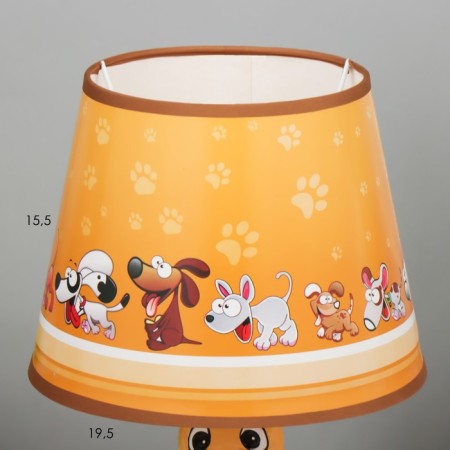 Bobik table lamp E14 15W orange 18x18x32 cm Risalux-3