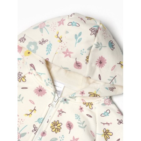 Costume: sweatshirt and pants crumb I Flower, height 80-86 cm, beige-4