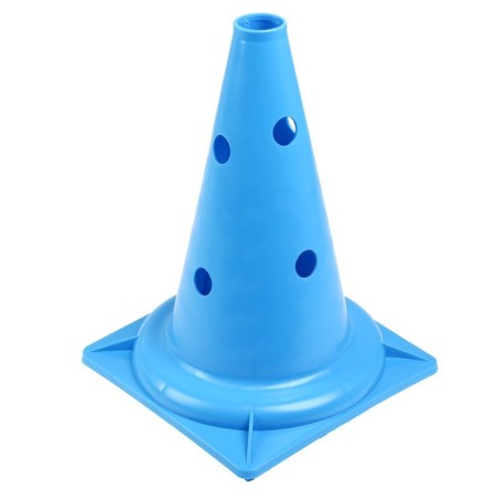 Cone with holes, blue