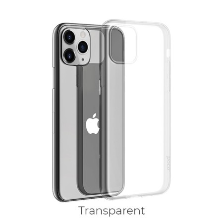 Hoco cover, for iPhone 11 Pro, polyurethane (TPU), thickness 0.8 mm, transparent-1